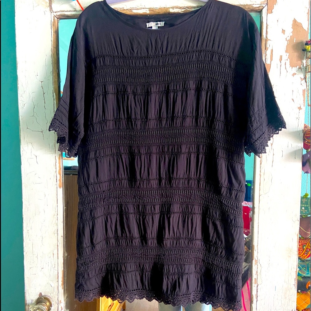 Amuse Society Black Mini Dress